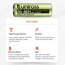 Uniross MH-75CS4000 Nimh 7/5CS Battery