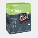 Uniross Universal Battery Charger for AA, AAA, C, D & 9V Batteries