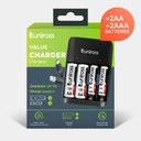 Uniross Value Battery Charger AA / AAA (2xAA+2xAAA Incl.)