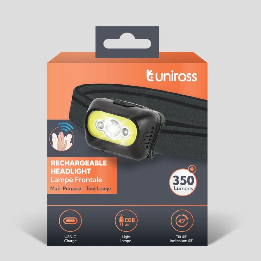 Uniross ProLite Headlamp - 350LM