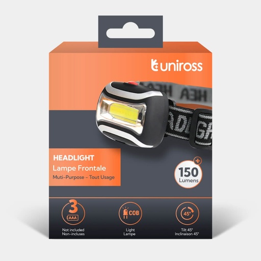 [ULSH05] UnirossUltraLite Headlamp - 150LM