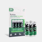 Uniross Ni-MH Rechargeable AA Battery 2100mAh (Pack of 4) | UH4AA2100