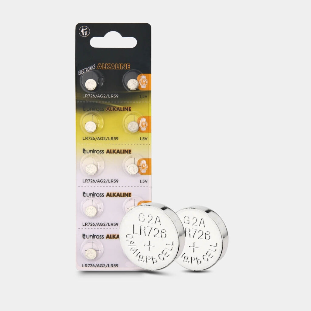 Uniross Alkaline Coin Cells AG02 (Blister of 10)