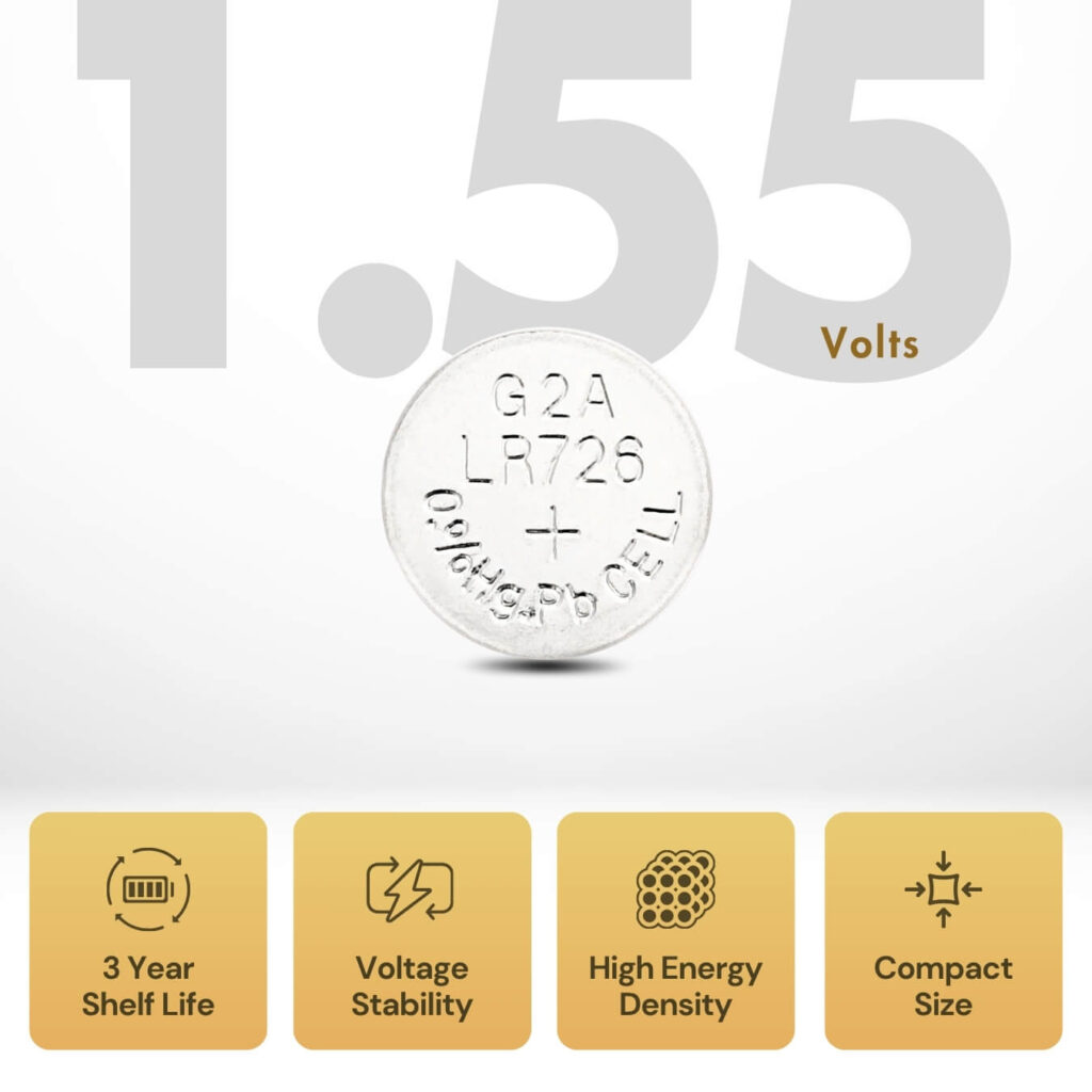 Uniross Alkaline Coin Cells AG02 (Blister of 10) 2 Uniross Alkaline Coin Cells AG02 (Blister of 10)