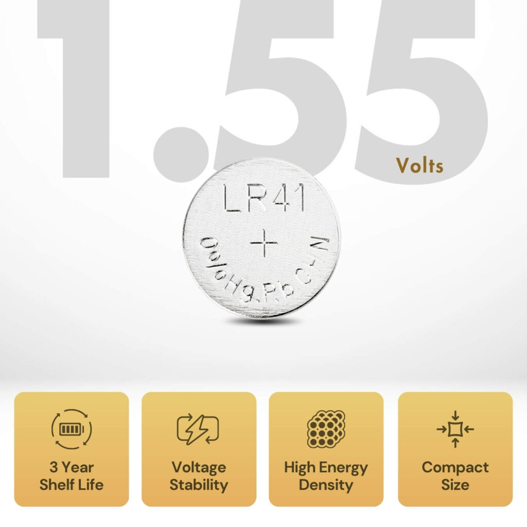 Uniross Alkaline Coin Cells AG03 (Blister of 10) 2 Uniross Alkaline Coin Cells AG03 (Blister of 10)