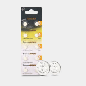 Uniross Alkaline Coin Cells AG06 (Blister of 10)