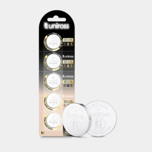 Uniross Lithium Coin Cells CR2450HP (Blister of 5)