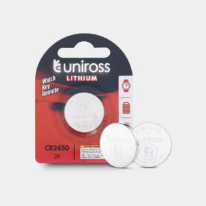 Uniross Lithium Coin Cells CR2450 (Blister of 1)