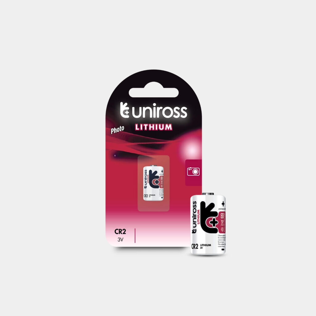 Uniross Cylindrical Lithium Battery CR2 (Blister de 1)