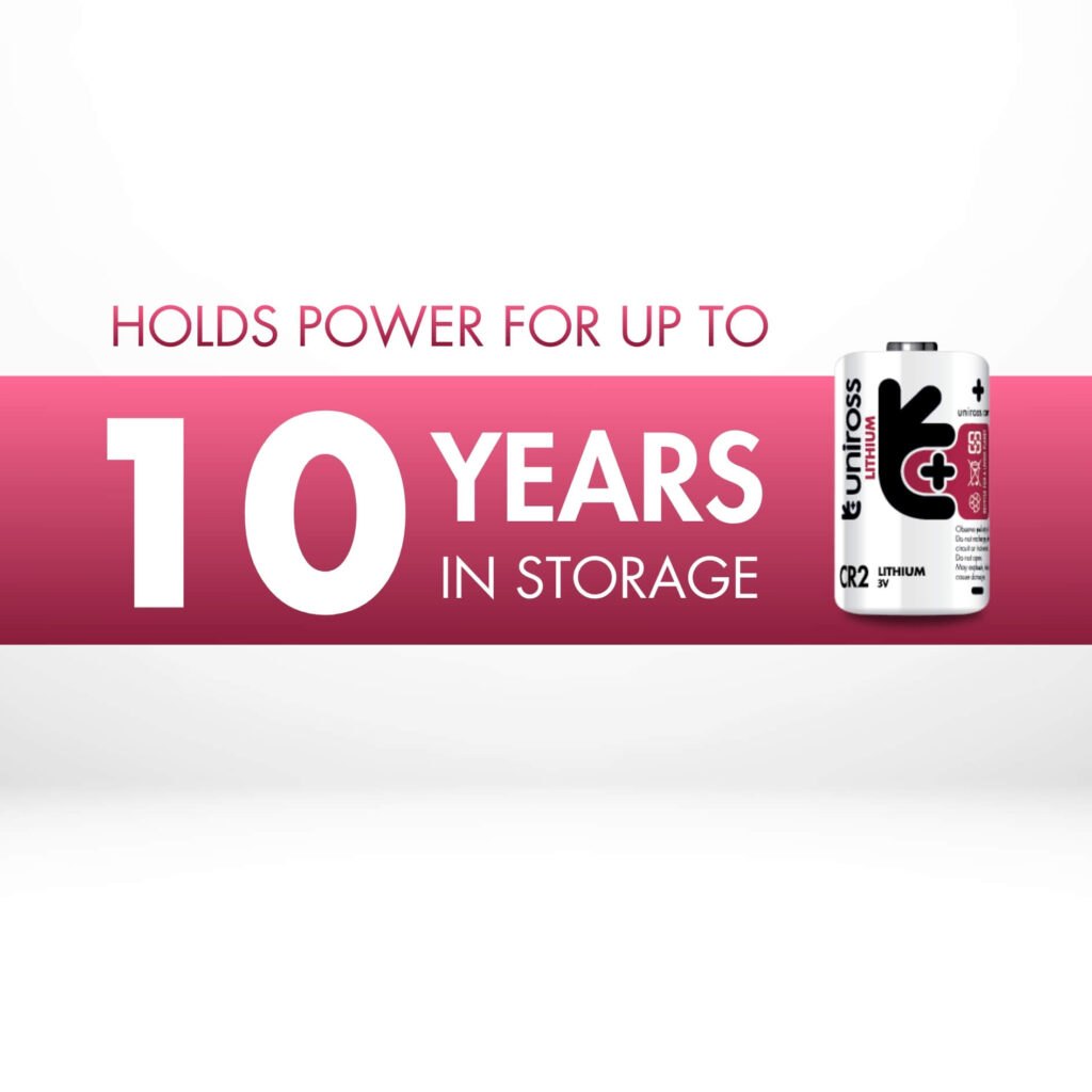 Uniross Cylindrical Lithium Battery CR2 (Blister de 1)