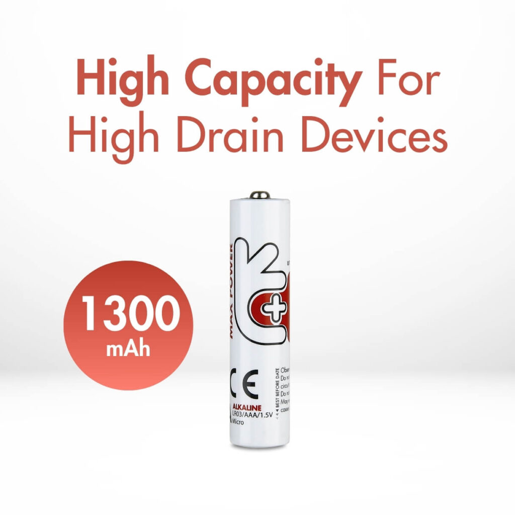 Uniross LR03 AAA Max Power Alkaline Battery