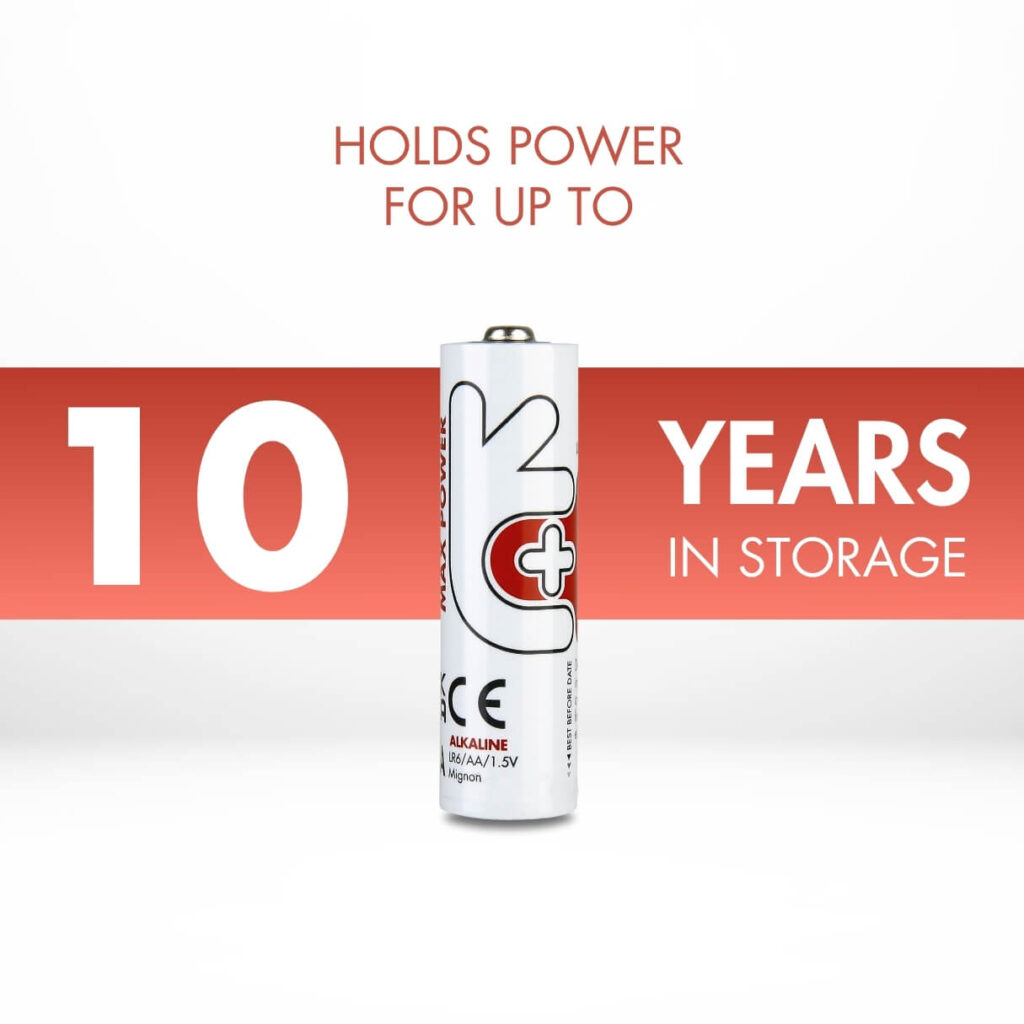 Uniross LR6 AA Max Power Alkaline Battery