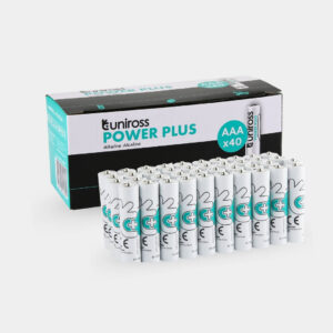 Uniross LR03 AAA Power Plus Alkaline AAA Battery (Box 40) | UPPAAABX40
