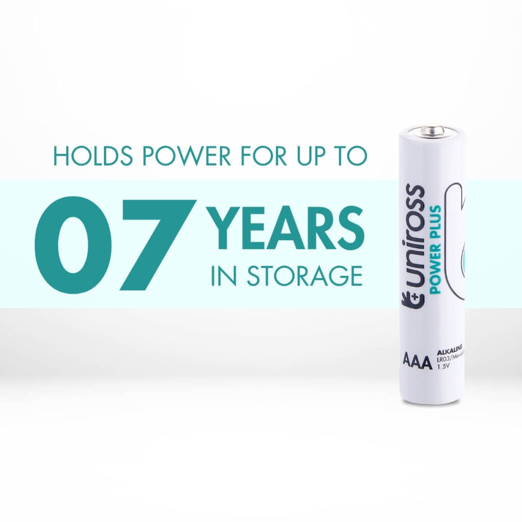 Uniross LR03 AAA Power Plus Alkaline Battery (Pack 10) 3 Uniross LR03 AAA Power Plus Alkaline Battery (Pack 10)