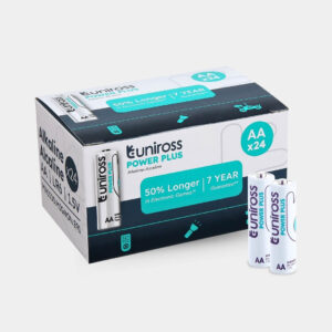 Uniross LR6 AA Power Plus Alkaline Battery (Box 24) | UPPAABX24