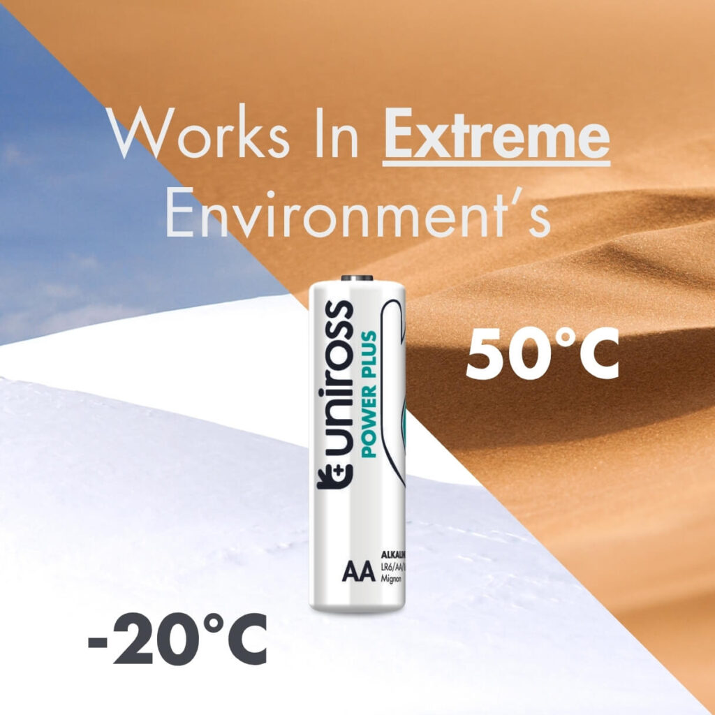 Uniross LR6 AA Power Plus Alkaline Battery (Pack 10) 5 Uniross LR6 AA Power Plus Alkaline Battery (Pack 10)