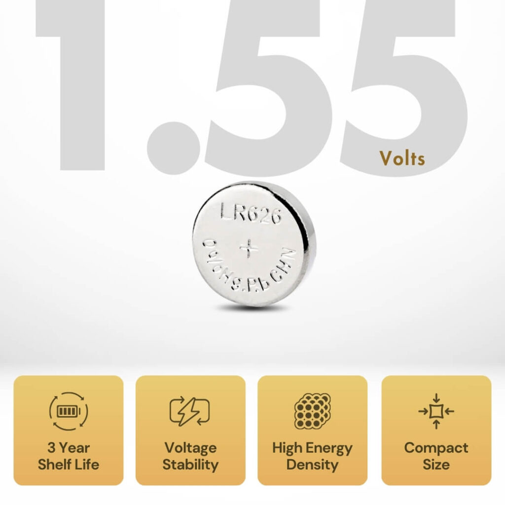 Piles alcalines Uniross AG04 (Blister de 10)