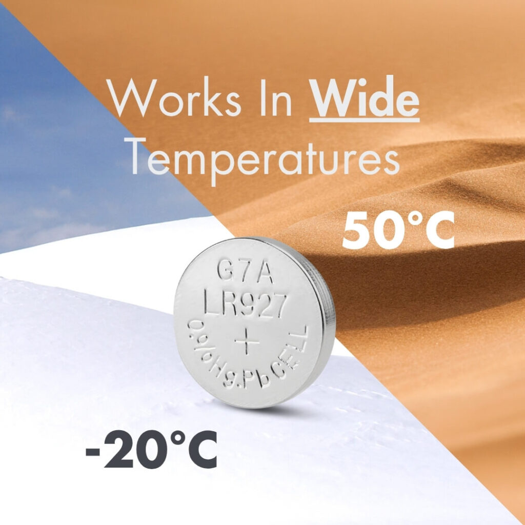 Uniross Alkaline Coin Cells AG07 (Blister of 10) 6 Uniross Alkaline Coin Cells AG07 (Blister of 10)