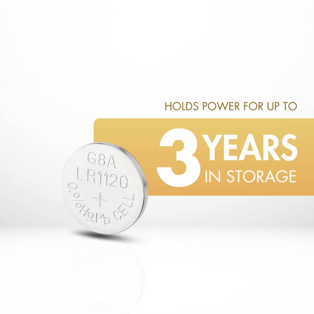 Uniross Alkaline Coin Cells AG08 (Blister of 10) 3 Uniross Alkaline Coin Cells AG08 (Blister of 10)