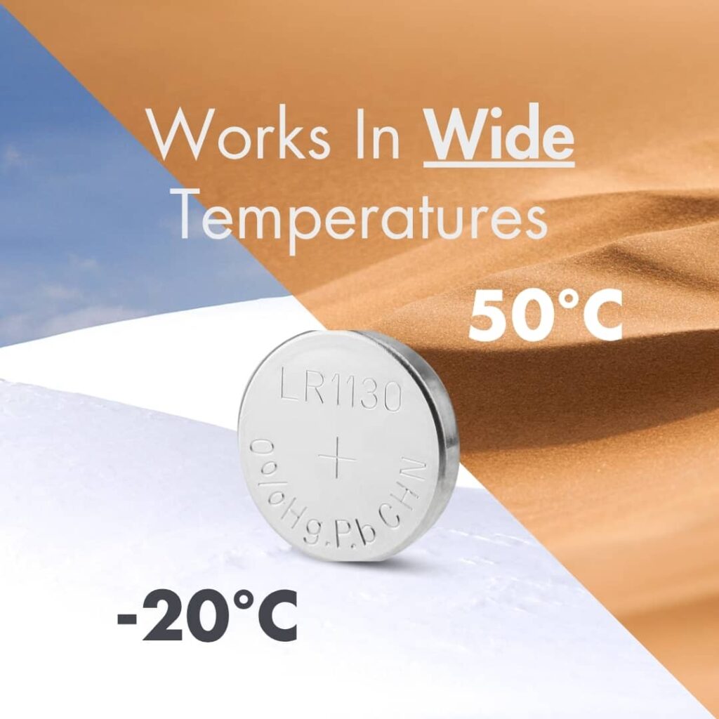 Uniross Alkaline Coin Cells AG10 (Blister of 10) 6 Uniross Alkaline Coin Cells AG10 (Blister of 10)