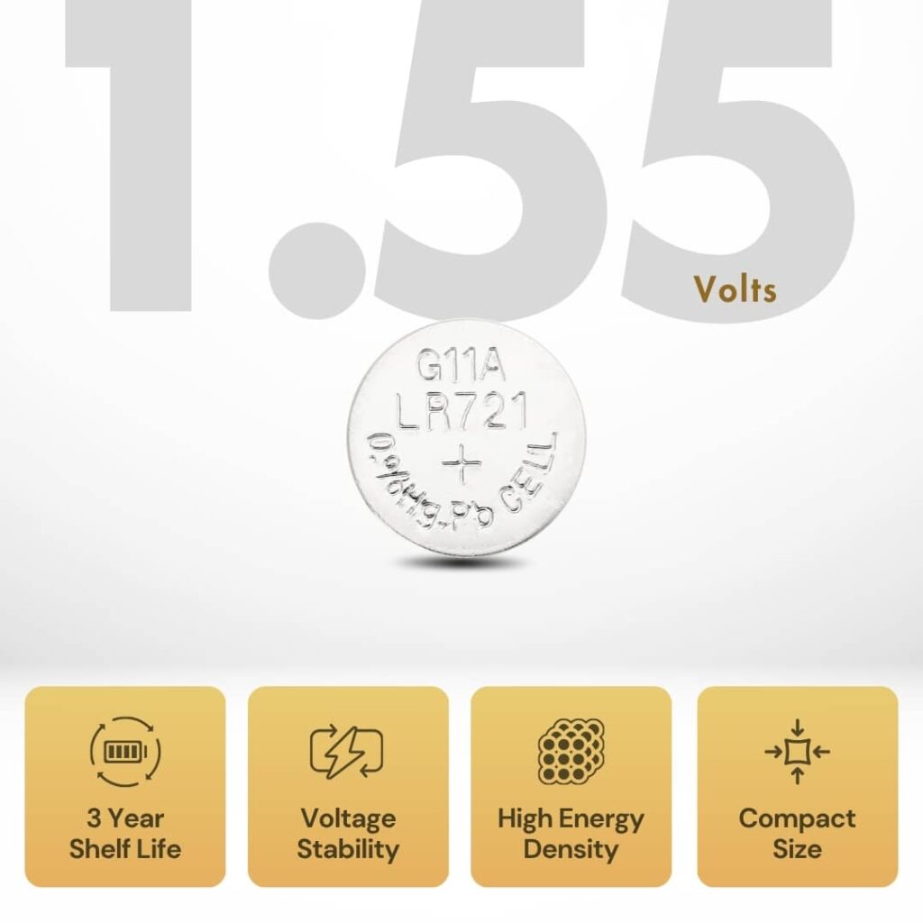 Uniross Alkaline Coin Cells AG11 (Blister of 10) 2 Uniross Alkaline Coin Cells AG11 (Blister of 10)