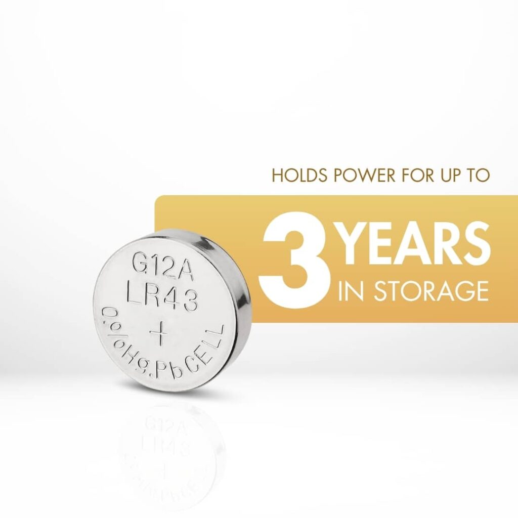 Uniross Alkaline Coin Cells AG12 (Blister of 10) 3 Uniross Alkaline Coin Cells AG12 (Blister of 10)