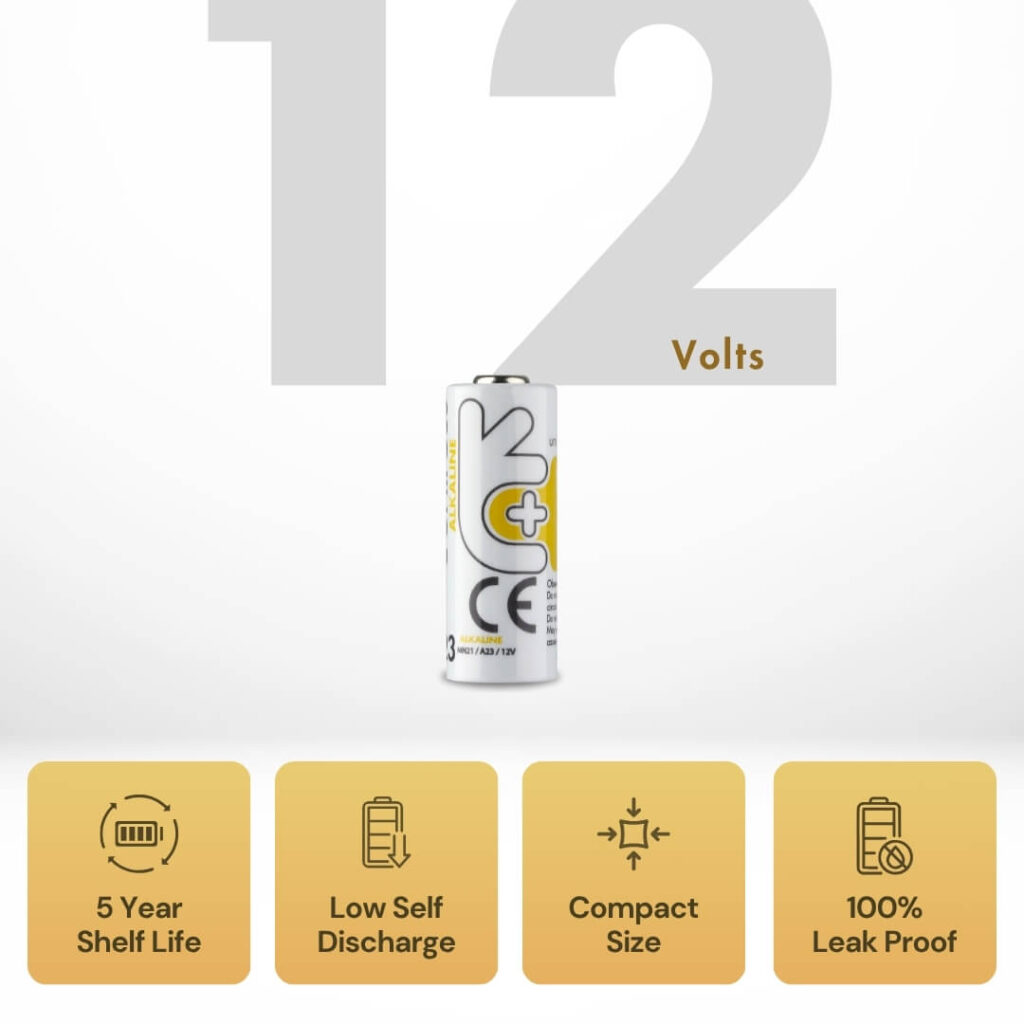 Uniross Micro-Alkaline Battery U1A23 (Blister of 1) 2 Uniross Micro-Alkaline Battery U1A23 (Blister of 1)