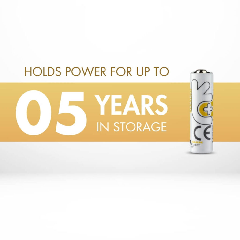 Uniross Micro-Alkaline Battery UALKA275 (Pack of 5)