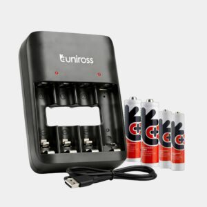 Uniross Value Battery Charger + 2AA - 2AAA