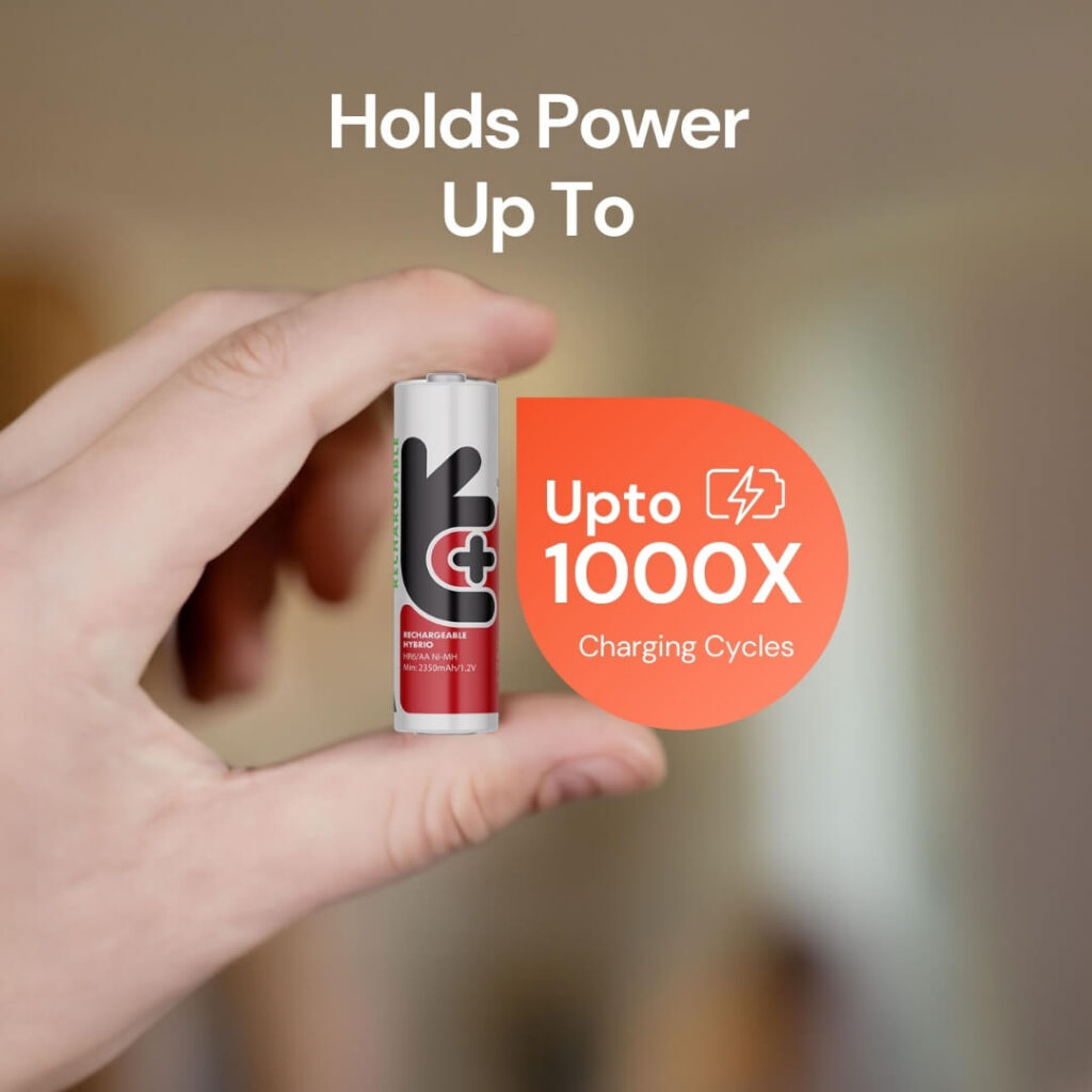 Uniross Ni-MH Rechargeable AA Battery 2500mAh (Pack of 2)