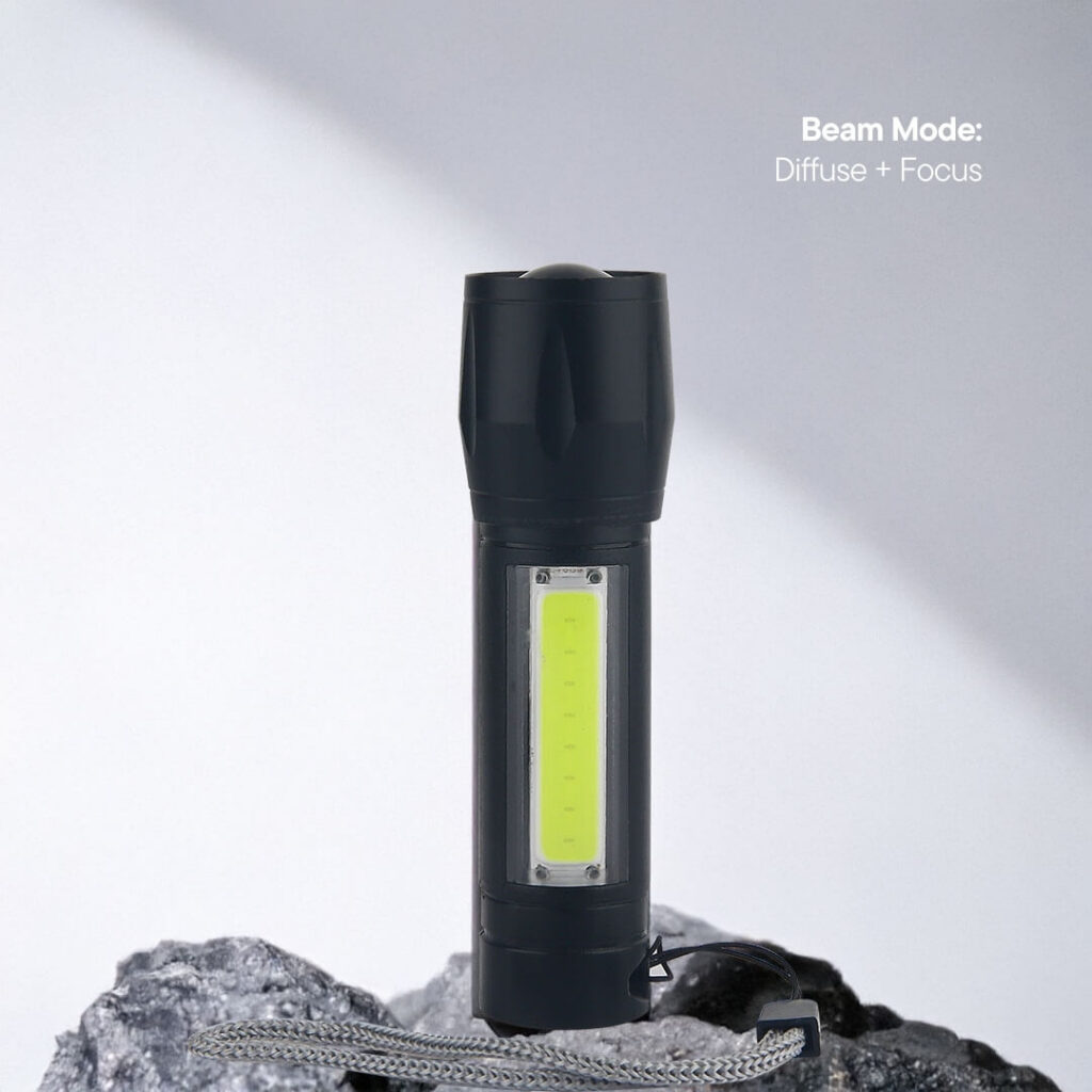 Uniross Rechargeable Pocket Light - 100LM
