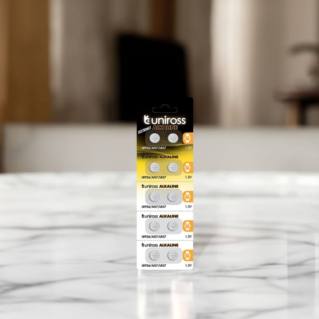 Uniross Alkaline Coin Cells AG07 (Blister of 10)