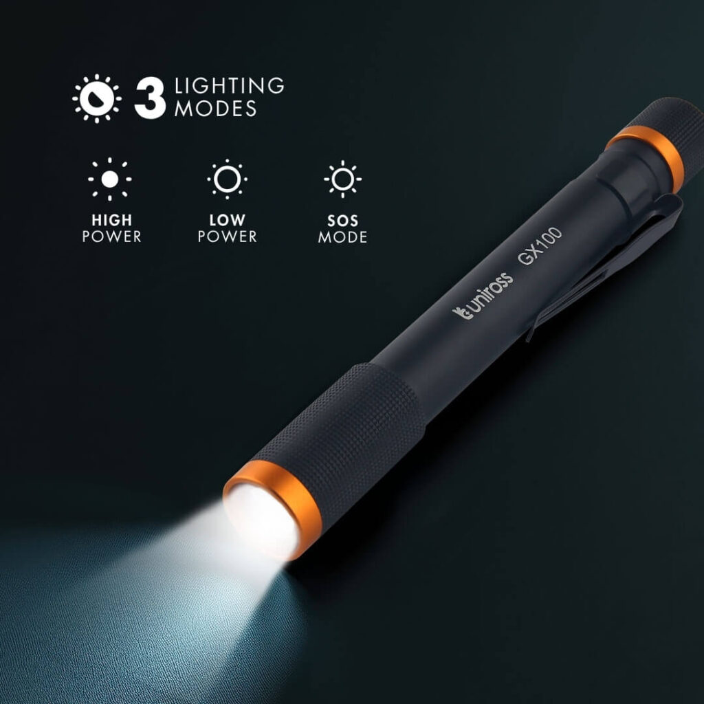 Uniross GX100 Torch Penlight - 280lm