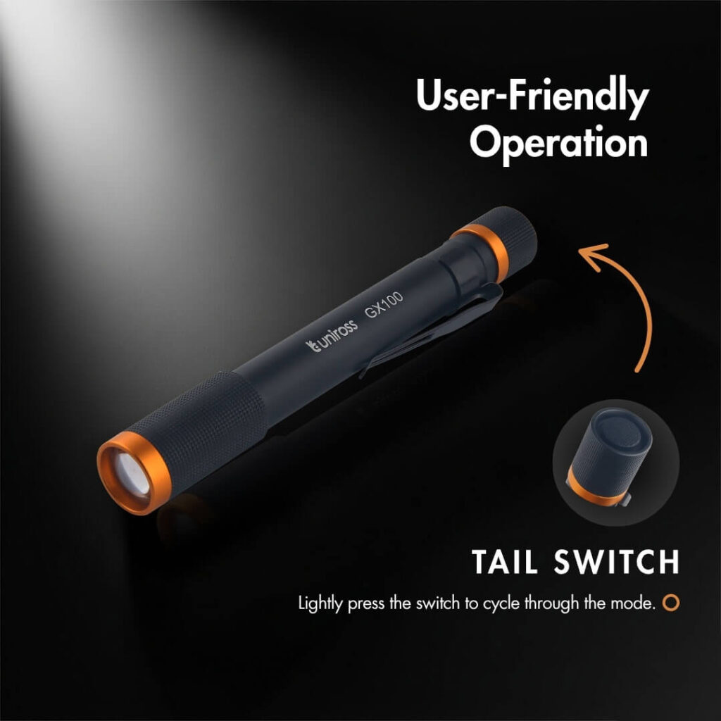 Uniross GX100 Torch Penlight - 280lm