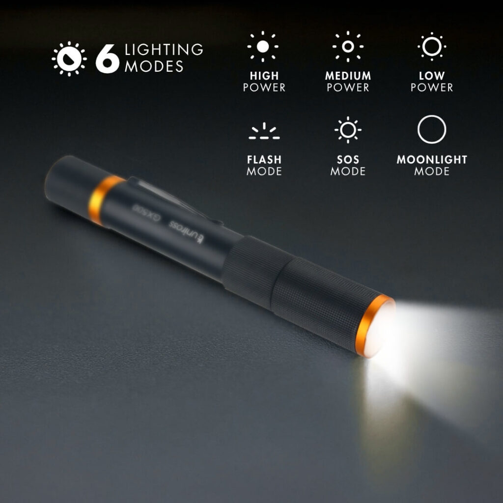 Uniross GX500 Rechargeable Torch - 1000lm