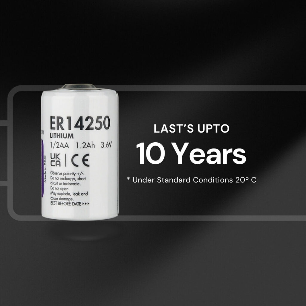 Uniross Industrial UER14250 – 1/2AA Lithium Thionyl Chloride Battery 3 Uniross Industrial UER14250 – High-Performance 1/2AA Lithium Thionyl Chloride Battery
