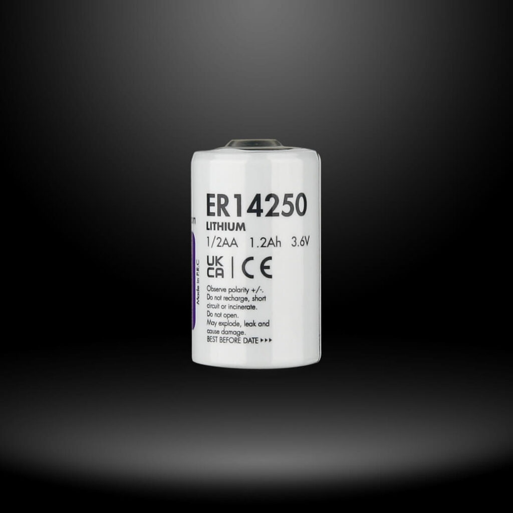 Uniross Industrial UER14250 – 1/2AA Lithium Thionyl Chloride Battery 1 Uniross Industrial UER14250 – High-Performance 1/2AA Lithium Thionyl Chloride Battery