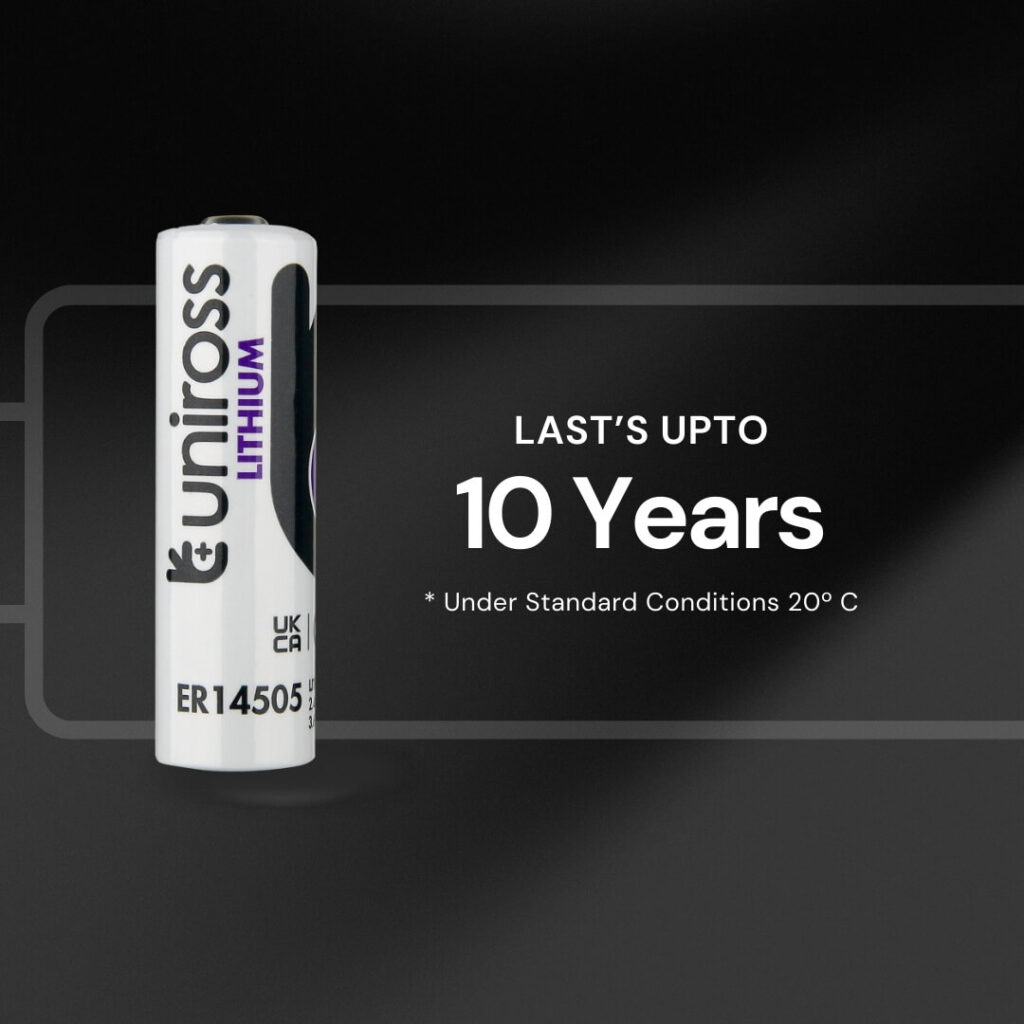 Uniross Industrial UER14505 – AA Lithium Thionyl Chloride Battery 3 Uniross Industrial UER14505 – Lithium Thionyl Chloride Battery