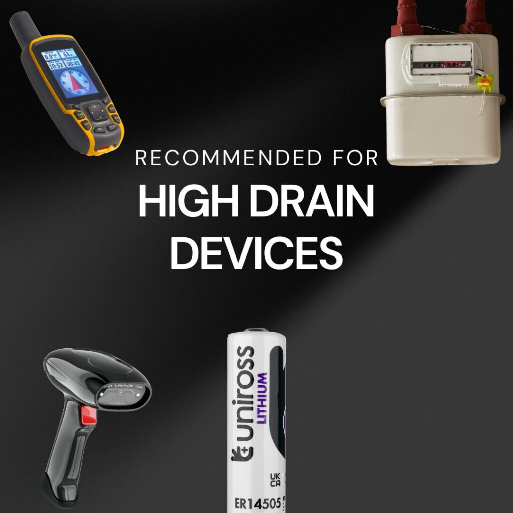 Uniross Industrial UER14505 – AA Lithium Thionyl Chloride Battery 4 Uniross Industrial UER14505 – Lithium Thionyl Chloride Battery