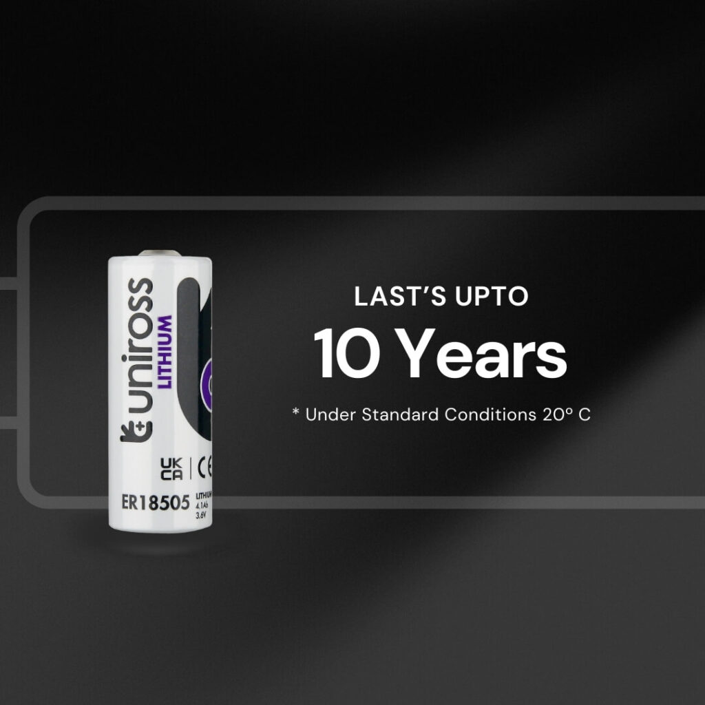 Uniross Industrial UER18505 – Lithium Thionyl Chloride Battery | UER18505 - Feature 2
