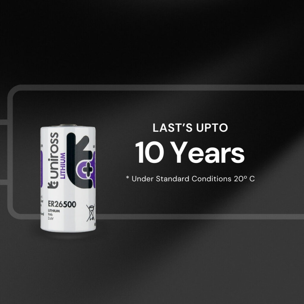 Uniross Industrial UER26500 – Lithium Thionyl Chloride Battery