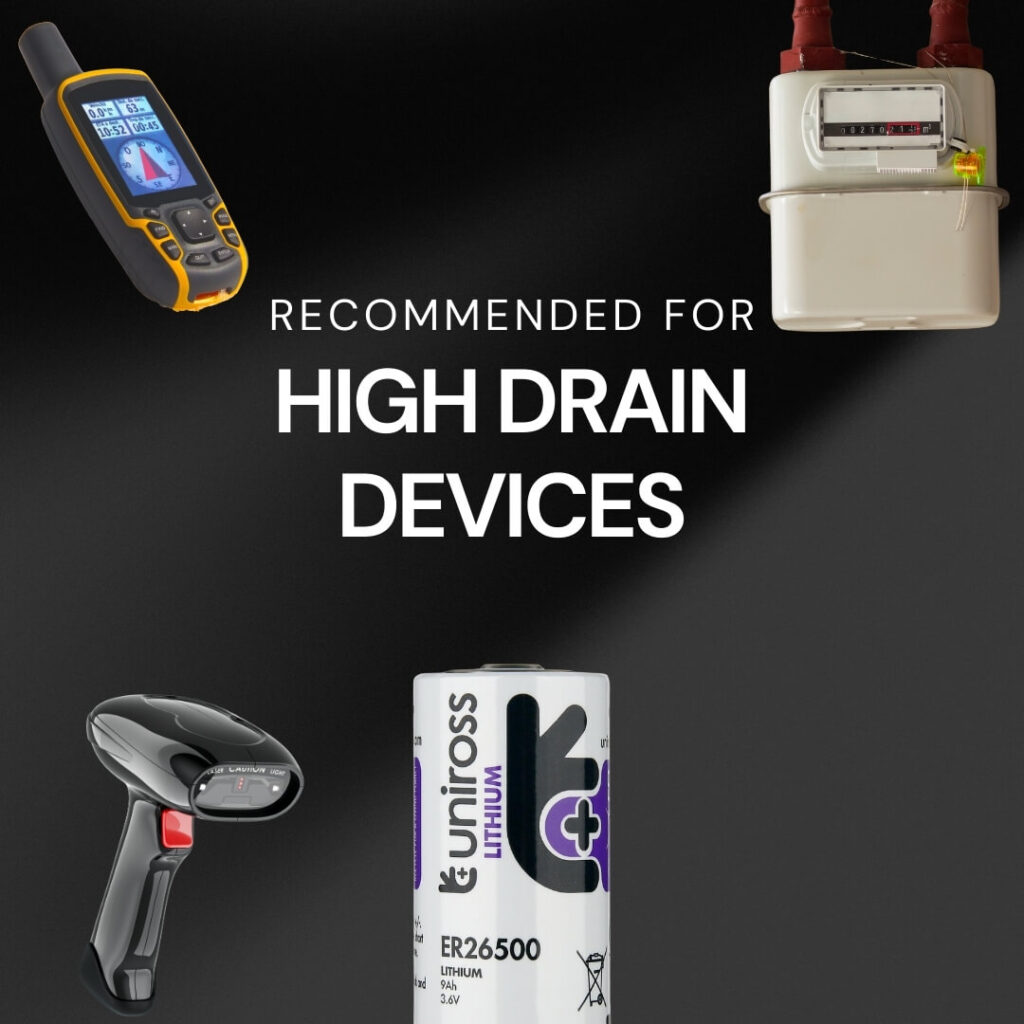 Uniross Industrial UER26500 – Lithium Thionyl Chloride Battery