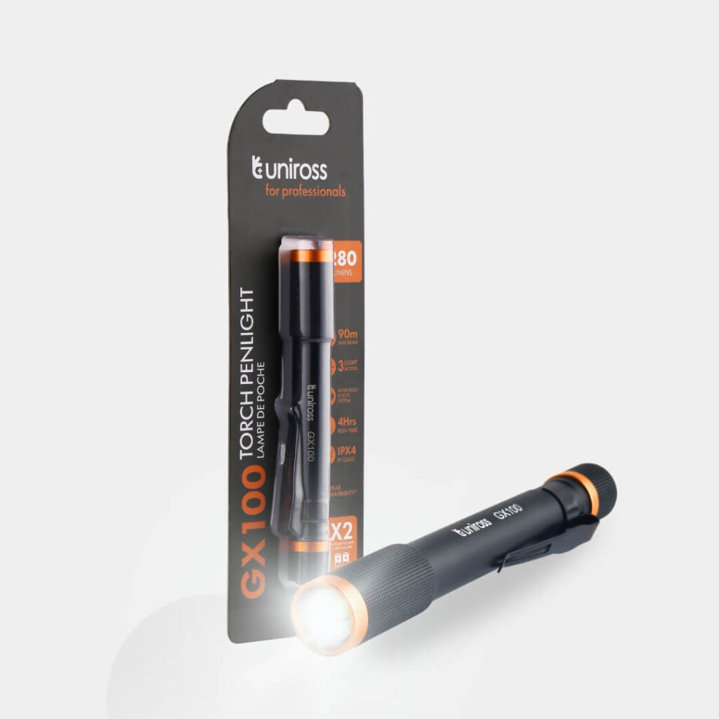 Uniross GX100 Torch Penlight - 280lm | U322484