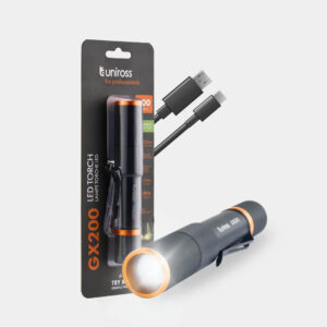 Uniross GX200 Rechargeable Torch 300lm | U322538