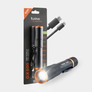 Uniross GX500 Rechargeable Torch - 1000lm | U322491