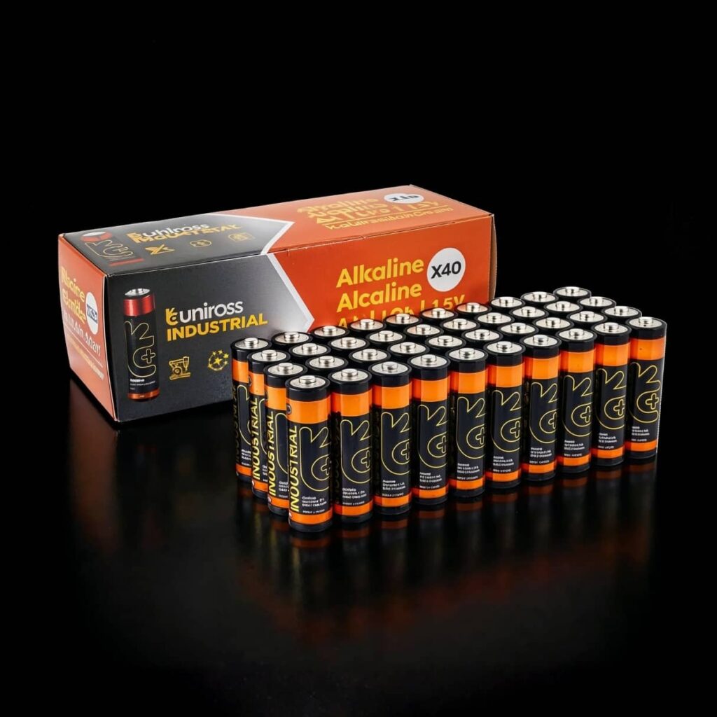 Uniross Industrial Pro Alkaline LR6/AA 1.5V 2 Uniross Industrial Pro Alkaline LR6/AA 1.5V
