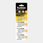 Uniross Alkaline Coin Cells AG07 (Blister of 10)