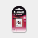 Uniross Cylindrical Lithium Battery 2CR5 (Blister of 1)
