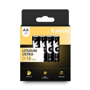 Uniross FR6 AA Ultra Lithium Battery (4 Pack)