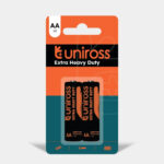 Uniross R6 AA Heavy Duty Zinc Battery (Blister 2)